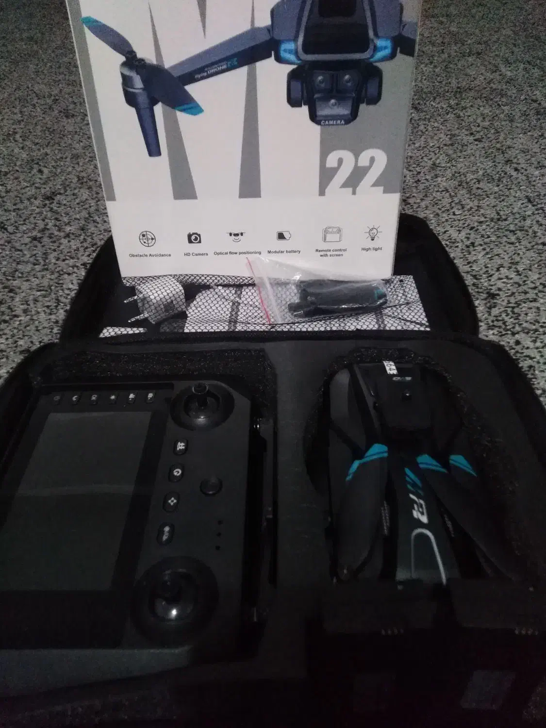 کواد کوپتر هلی شات m22max تایید شده دارای مجوز|دوربین عکاسی و فیلمبرداری|اهواز, فرهنگ شهر|دیوار