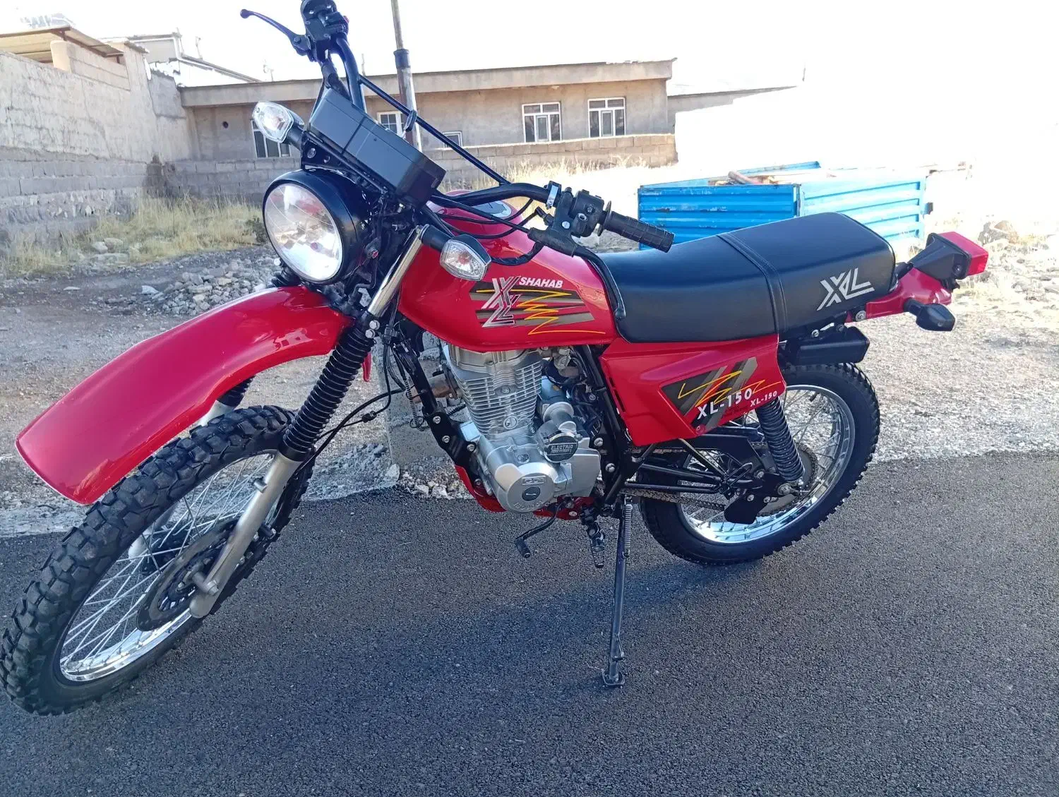 تریل شهاب استارتی خشک|موتورسیکلت|ملکشاهی, |دیوار