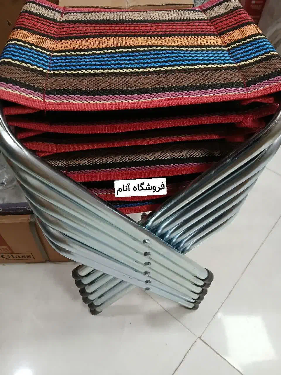 صندلی تاشو درجه یک|صندلی و نیمکت|قم, علی آباد|دیوار