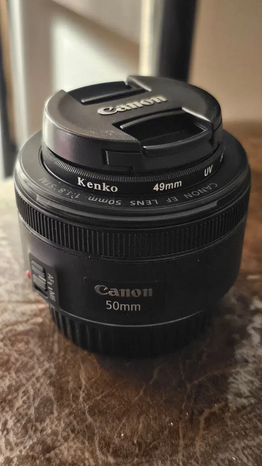 لنز کنون Canon EF 50mm f/1.8 STM|دوربین عکاسی و فیلمبرداری|تهران, فاطمی|دیوار