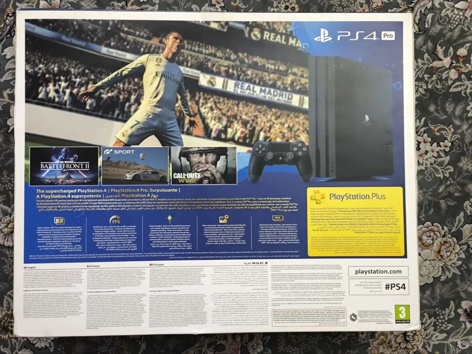 یک دستگاه PS4 یک ترابایت|کنسول، بازی ویدئویی و آنلاین|ری, دیلمان|دیوار