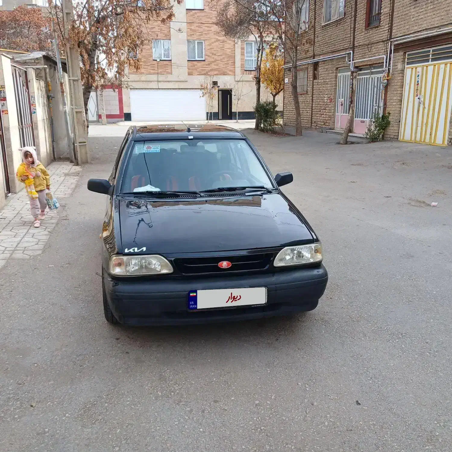 پراید صبا مشکی دوگانه سوز سی‌ان‌جی|خودرو سواری و وانت|همدان, |دیوار