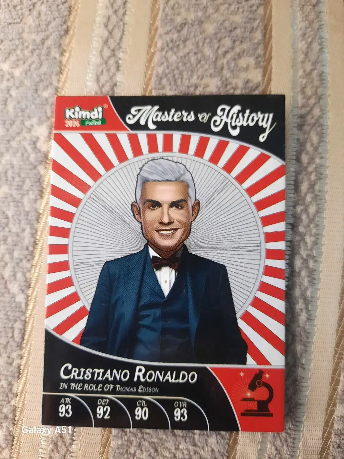 «کارت رونالدو نقش ادیسون کیمدی ۲۰۲۶ اصل|کلکسیون و سرگرمی|تهران, شکیبا|دیوار