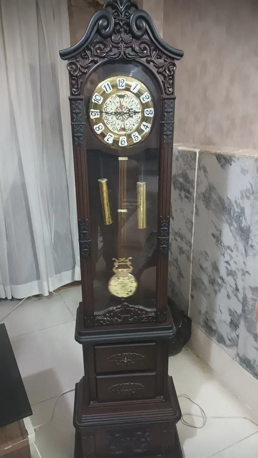 ساعت ایستاده در حد نو|ساعت دیواری و تزئینی|مشهد, شهید بهشتی|دیوار