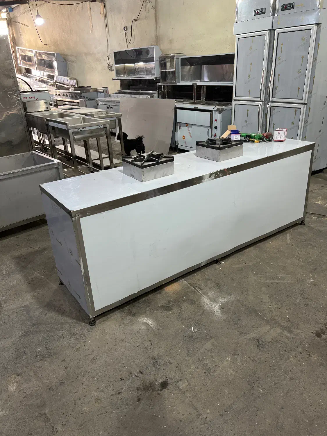 فر صنعتی و تجهیزات استیل مخصوص کانکس فستفود تولید|کافیشاپ و رستوران|فردیس, کوی نور|دیوار