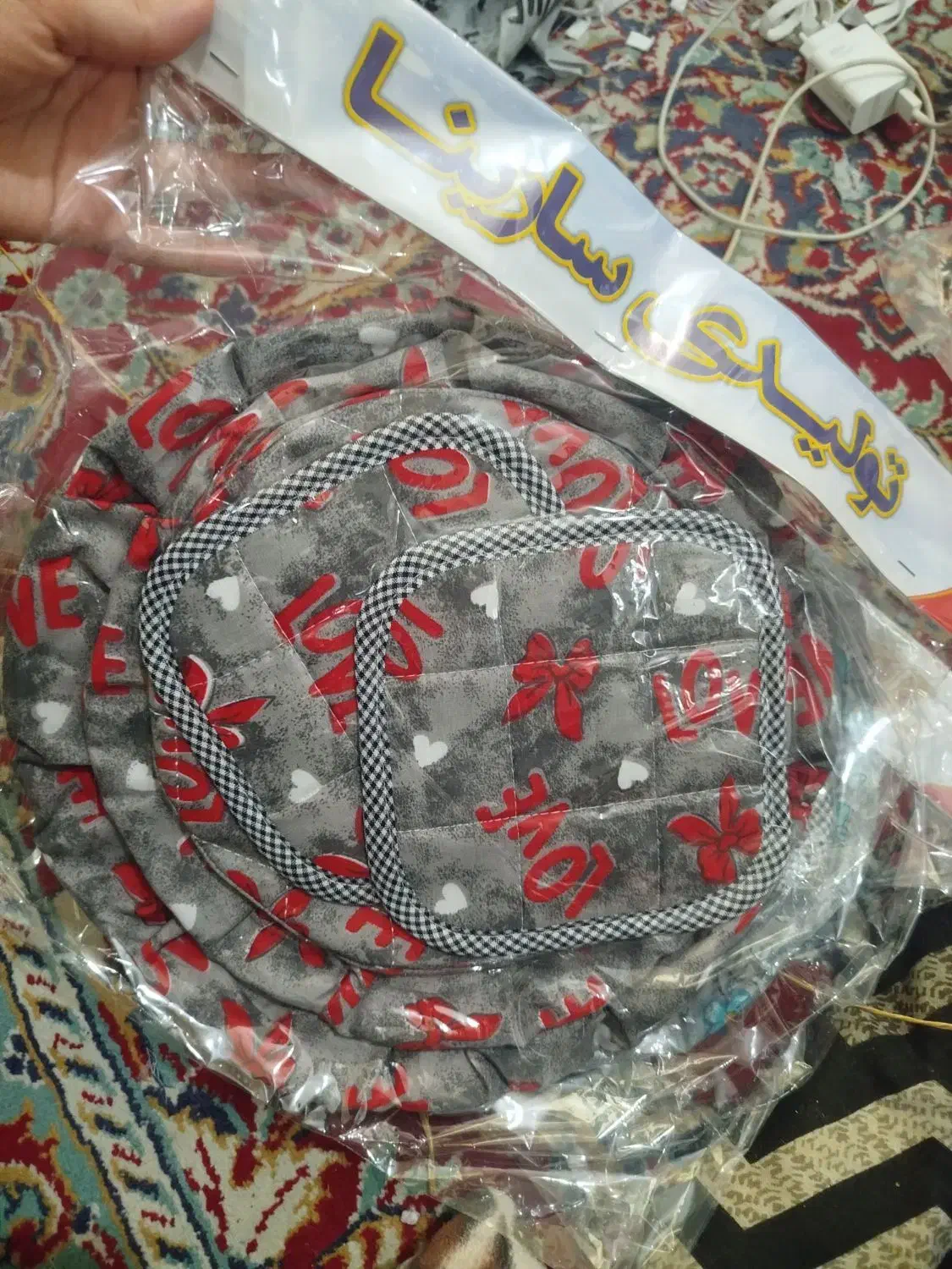 دمکنی 5تیکه عمده|سفره، حوله، دستمال آشپزخانه|مشهد, رسالت|دیوار