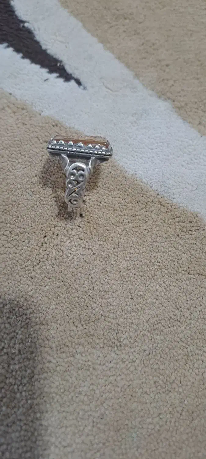 انگشتر عقیق وشرف الشمس وفیروزه|جواهرات|قم, خداکرم|دیوار