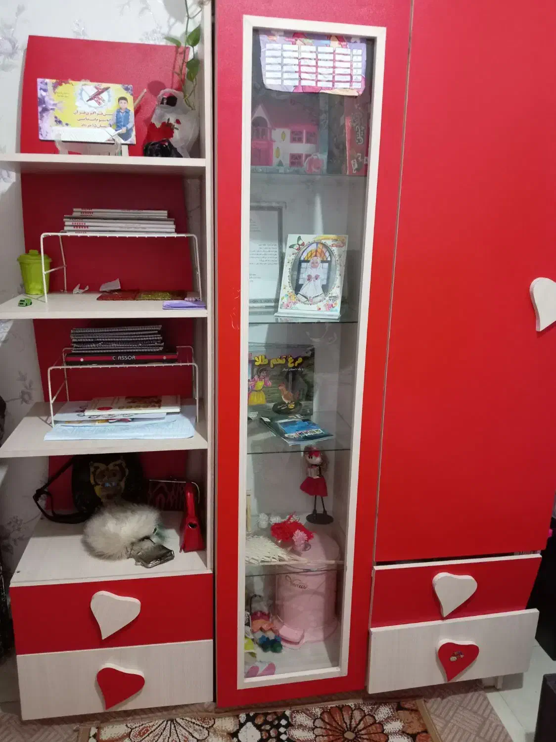 کمد دو تکه|اسباب و اثاث بچه|هشتگرد, شهرک صبا سوله|دیوار