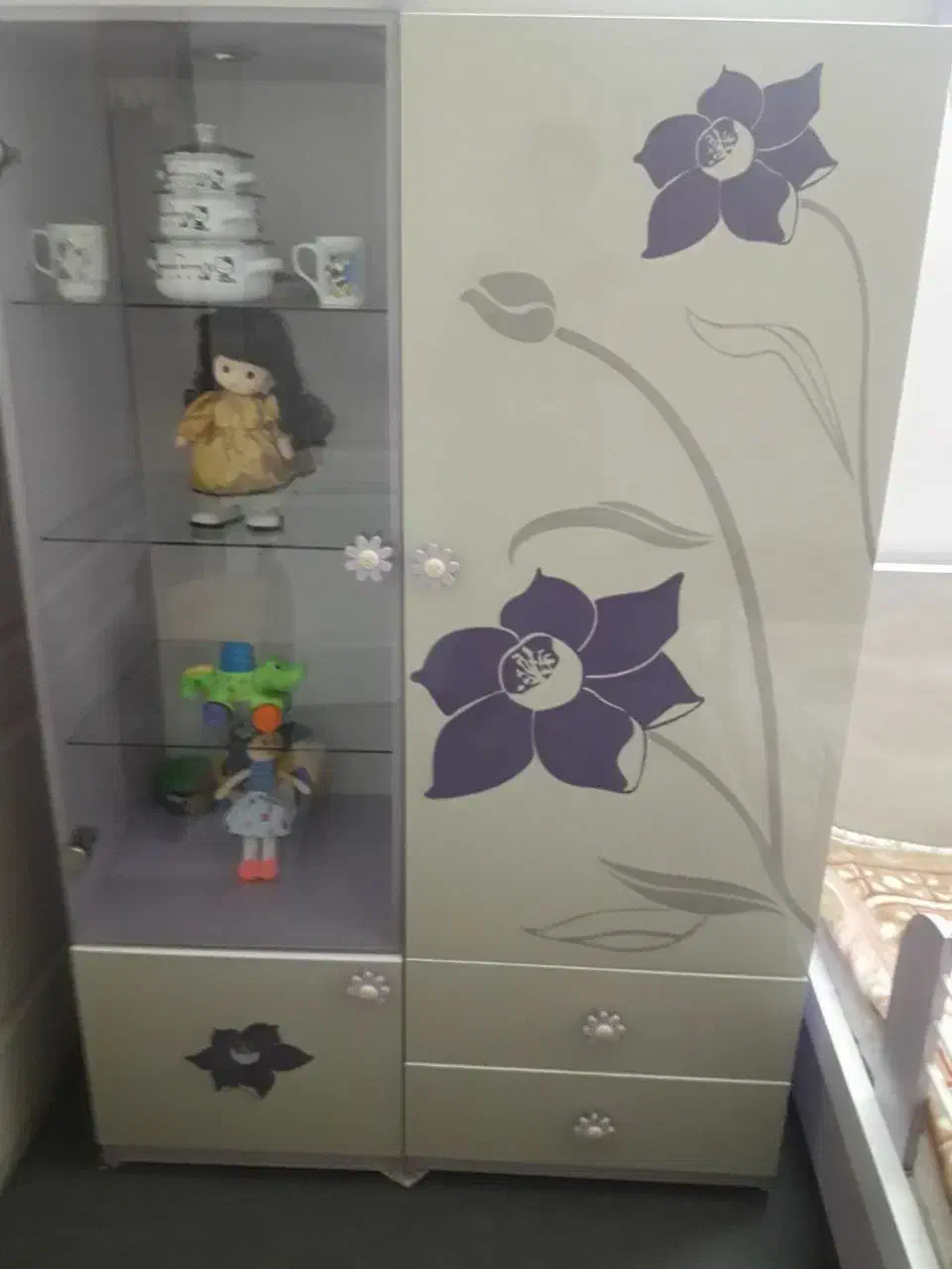 کمد کودک و نوجوان|جاکفشی، کمد، دراور|آذرشهر, |دیوار