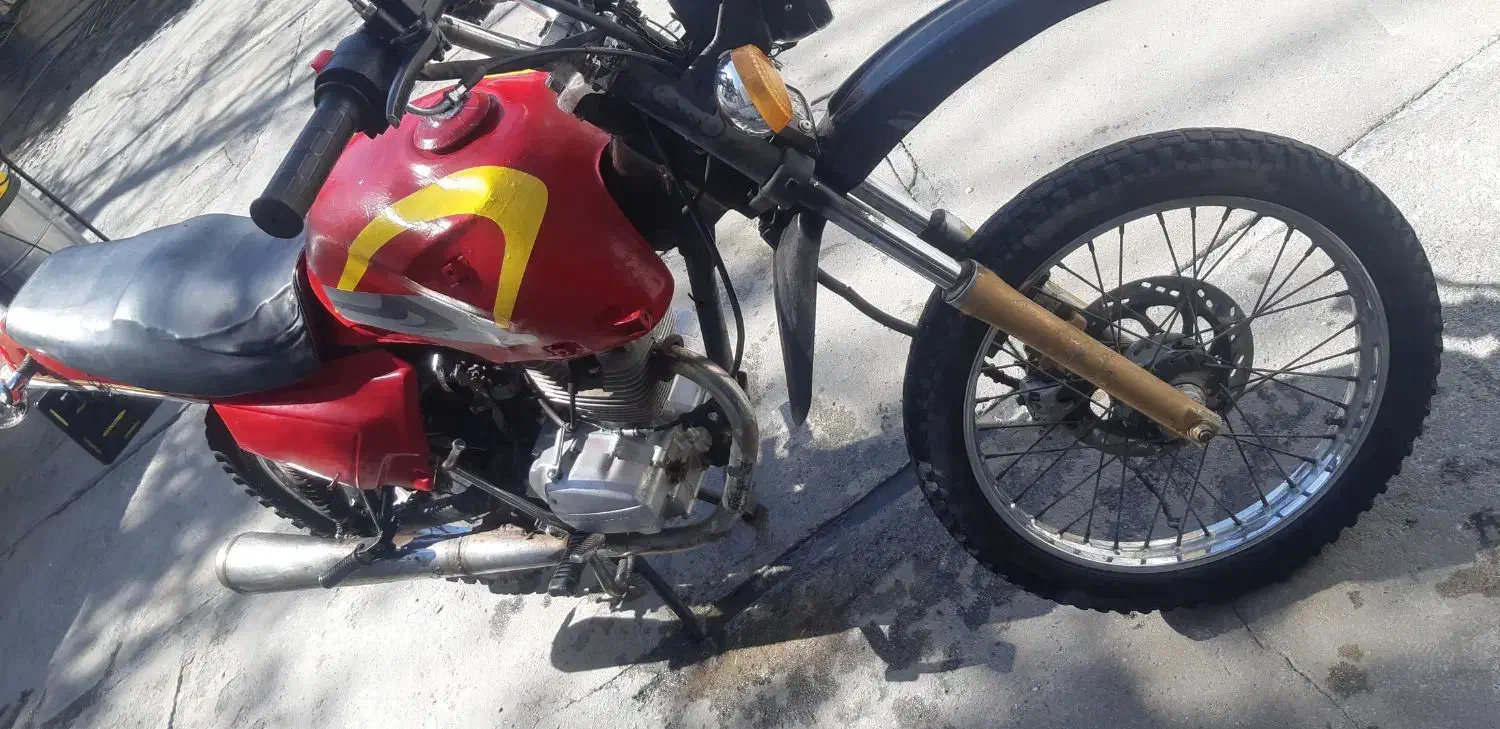 تریل شکاری ۱۵۰ وهندا پلاک ملی مدل بالا وپایین|موتورسیکلت|بروجرد, |دیوار