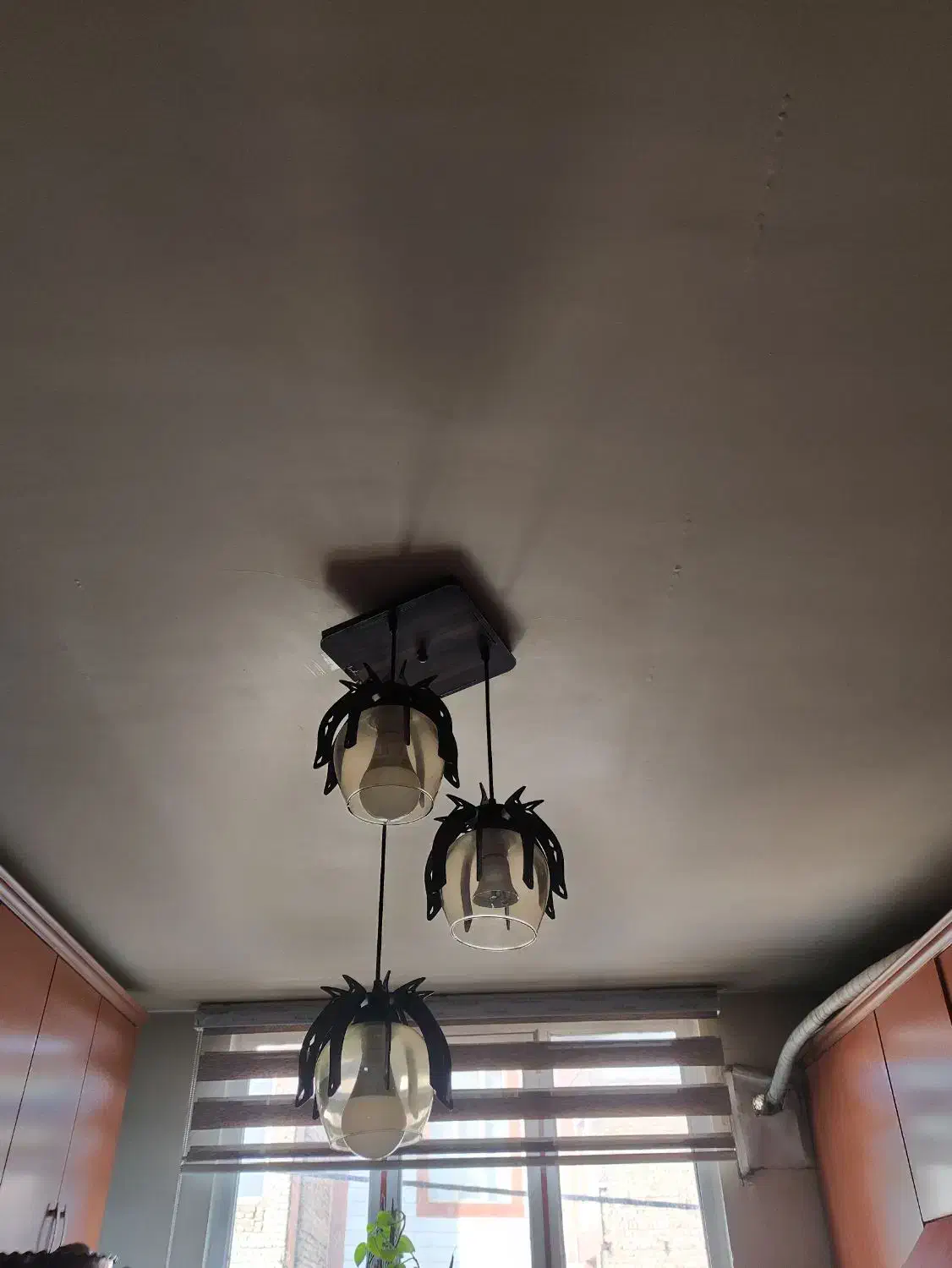 لوستر چوب|لوستر و چراغ آویز|تبریز, |دیوار