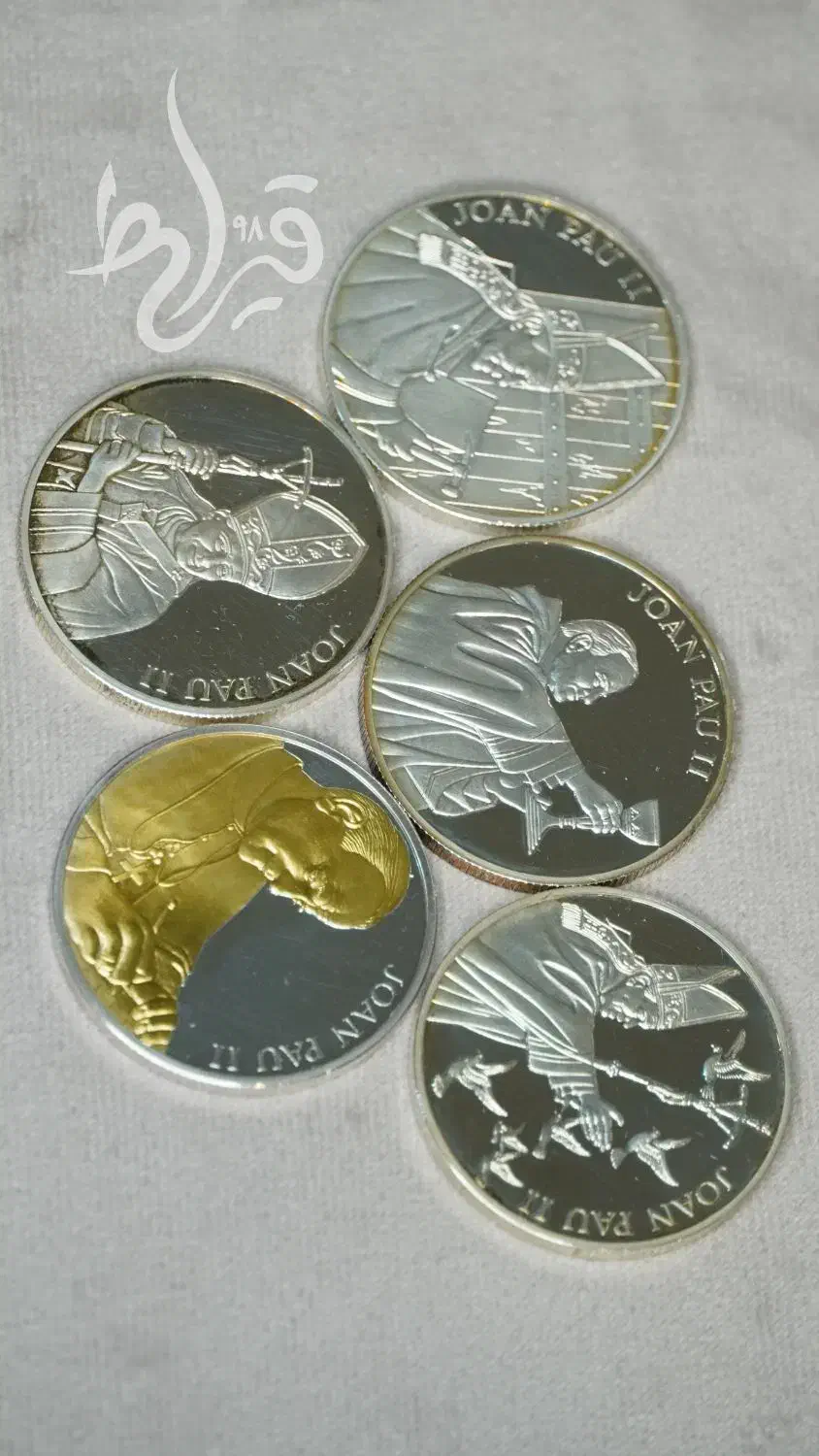 سکه نقره Joan pau II عیار ۹۹۹|کلکسیون اشیاء عتیقه|تهران, بازار|دیوار