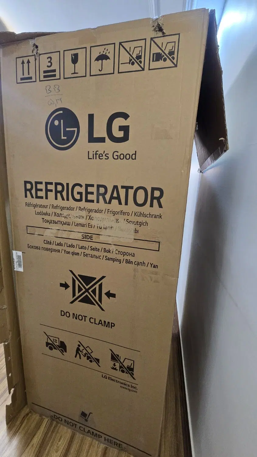 کارتن یخچال ساید LG J267|یخچال و فریزر|تهران, نیلوفر|دیوار
