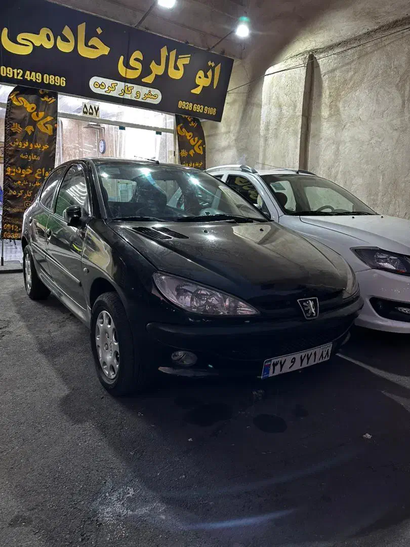 ۲۰۶ تیپ ۲ مدل ۱۳۹۱ نقد اقساط معاوضه|خودرو سواری و وانت|تهران, جیحون|دیوار