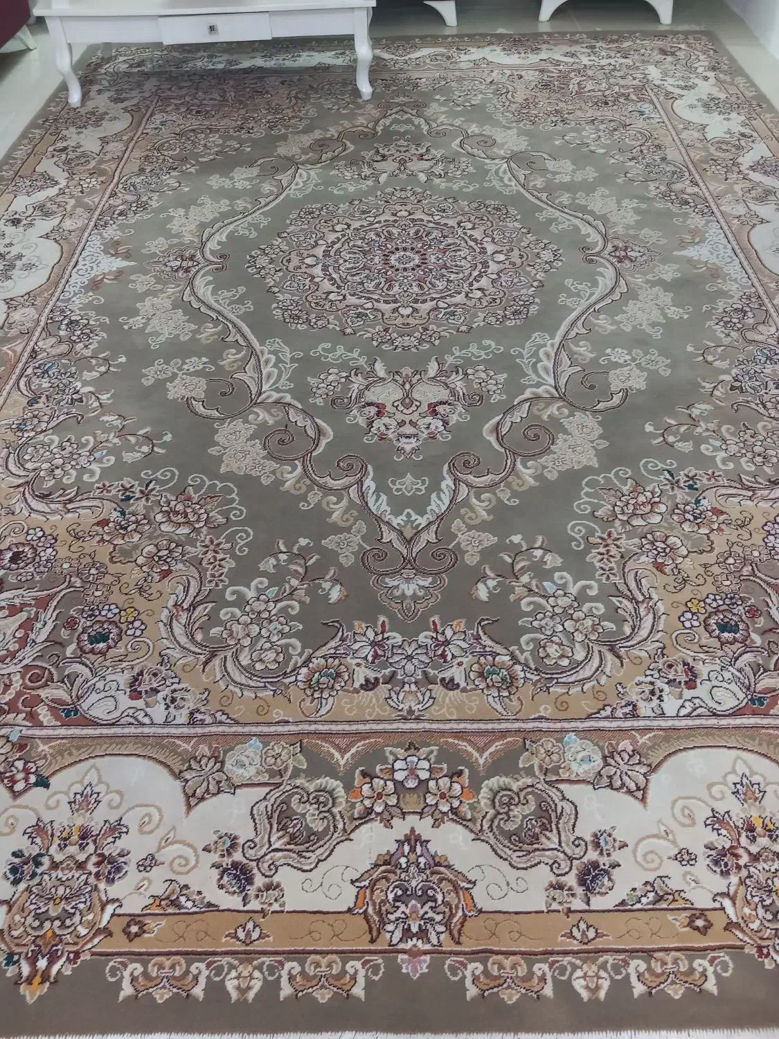 دوتا فرش ۹متری گردویی وکرم|فرش|هشتگرد, فاز ۷ مهستان|دیوار