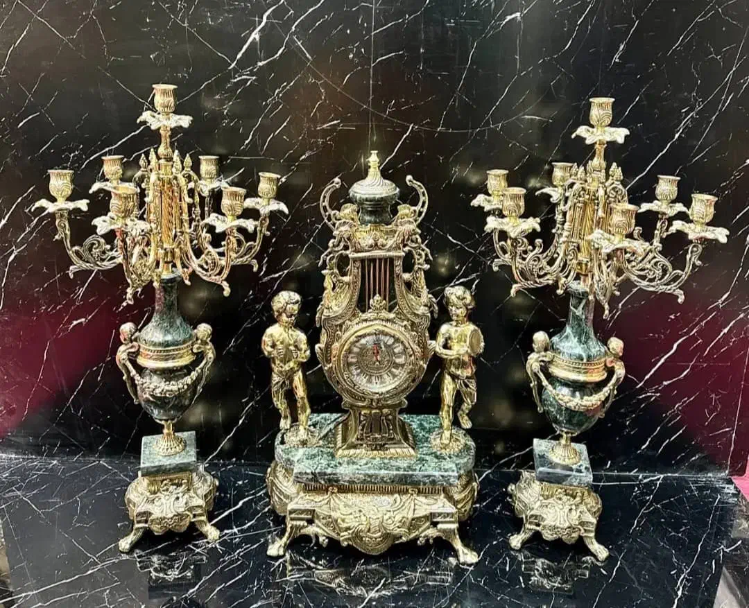 ساعت شمعدان خروسی|صنایع دستی و سایر لوازم تزئینی|تهران, شهرک رضویه|دیوار