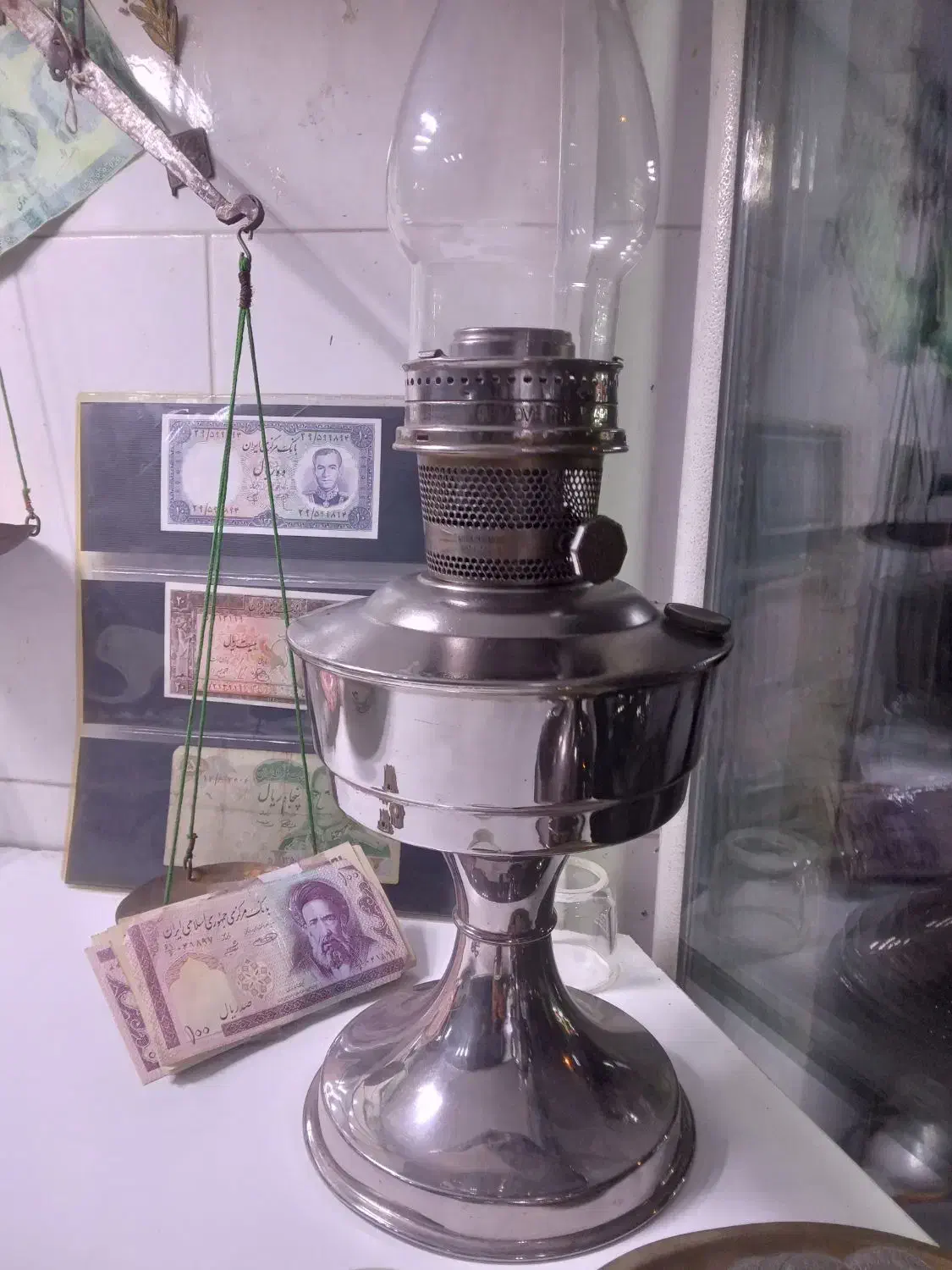 گردسوز انگلیسی|کلکسیون اشیاء عتیقه|گرگان, |دیوار