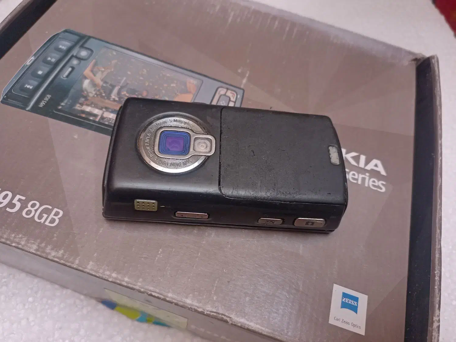 موبایل نوستالژی نوکیا Nokia N95 8GIG|موبایل|تهران, علم و صنعت|دیوار