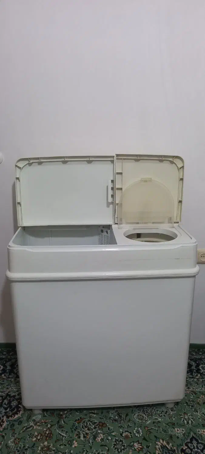 فروش فوری ماشین لباسشویی دوقلو دوو|ماشین لباسشویی و خشککن لباس|نوشهر, |دیوار