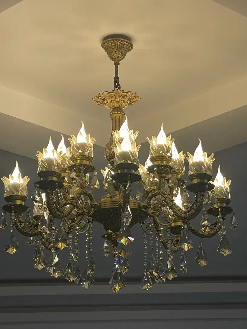 لوستر تمیز و نو|لوستر و چراغ آویز|اصفهان, خانه اصفهان|دیوار