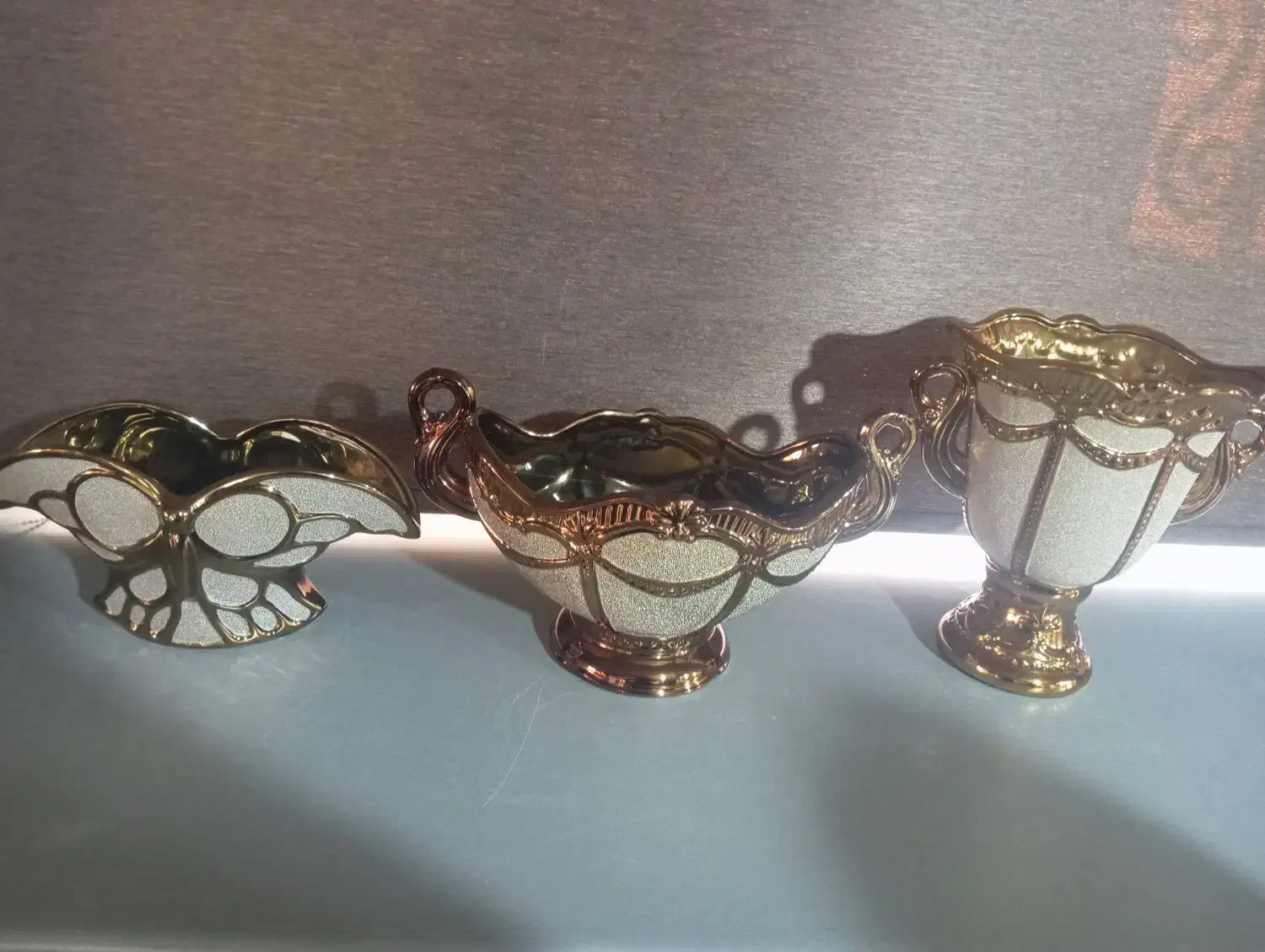 سه مدل ظرف دکوری|ظروف سرو و پذیرایی|سرخرود, |دیوار