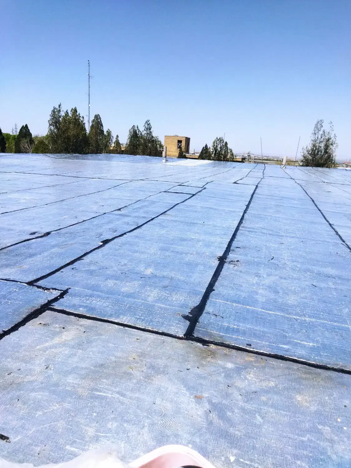 نصب ایزوگام و اسفالت و قیر گونی|خدمات پیشه و مهارت|ملایر, |دیوار