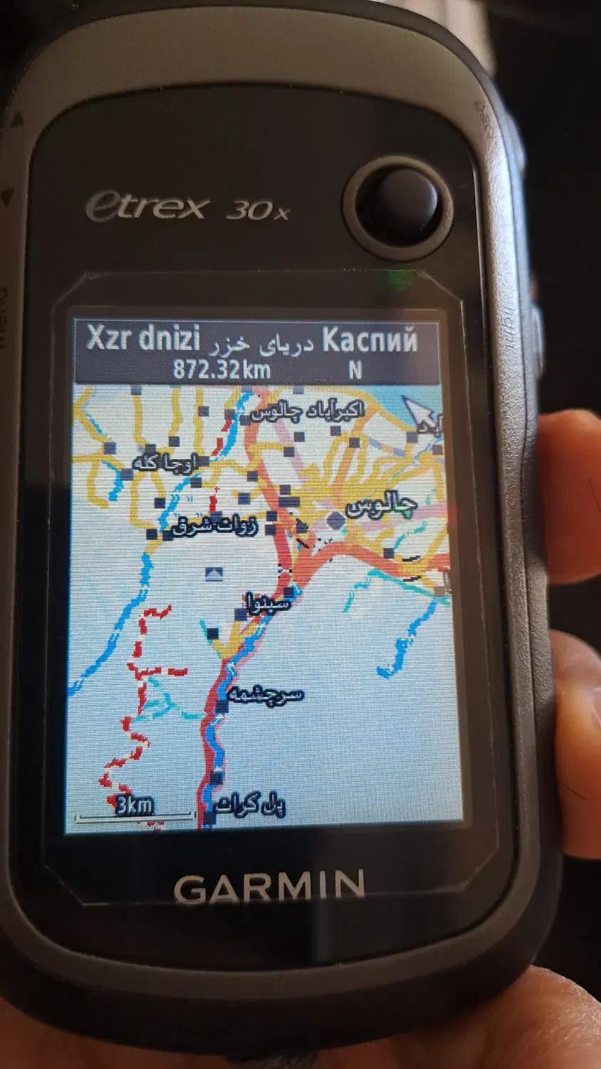 جی پی اس دستی گارمین|کوهنوردی و کمپینگ|نی‌ریز, |دیوار