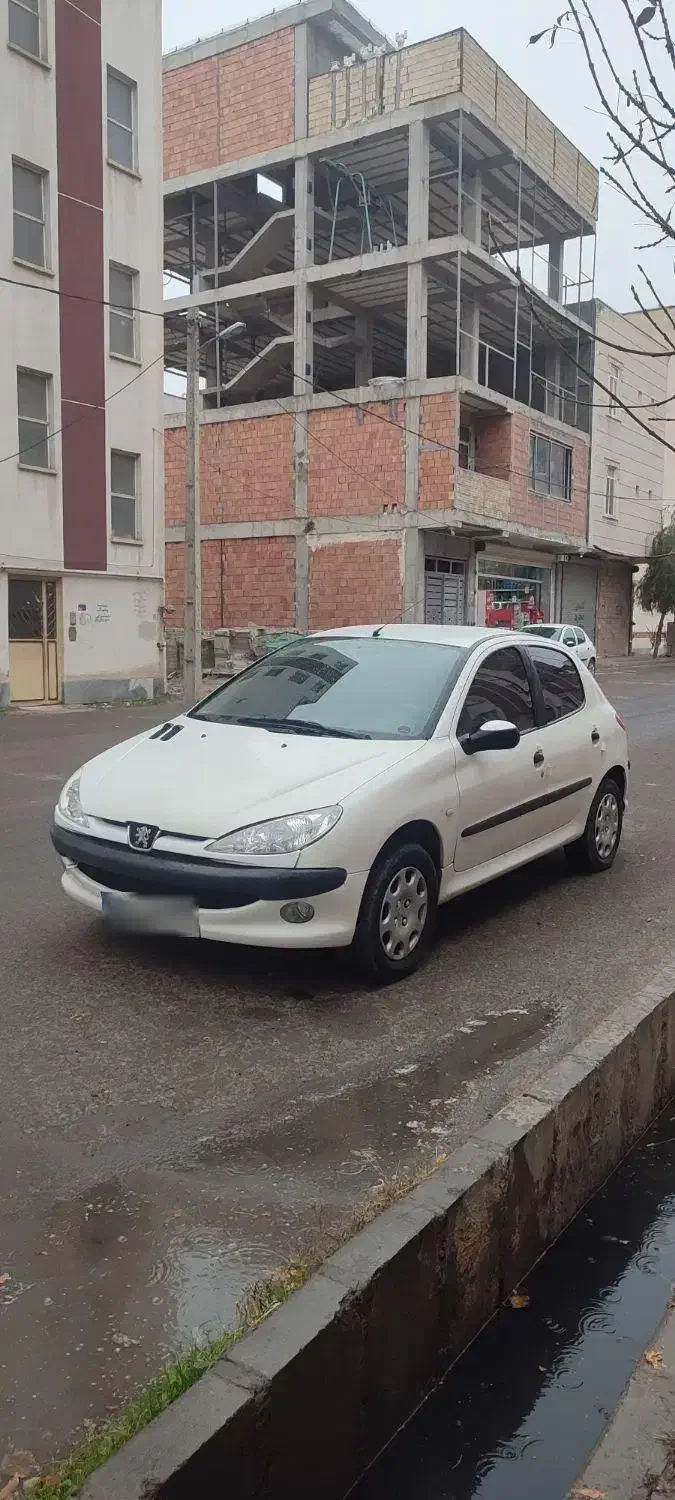 206مدل 88تیپ 3 دورنگ بدون ضربه|خودرو سواری و وانت|پارس‌آباد, |دیوار