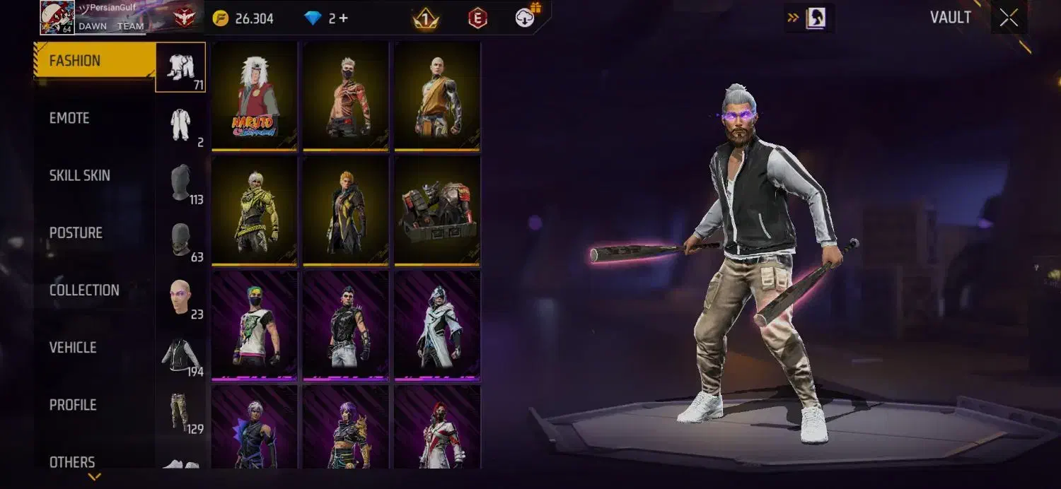 اکانت فری فایر|کنسول، بازی ویدئویی و آنلاین|شیراز, شاهچراغ|دیوار