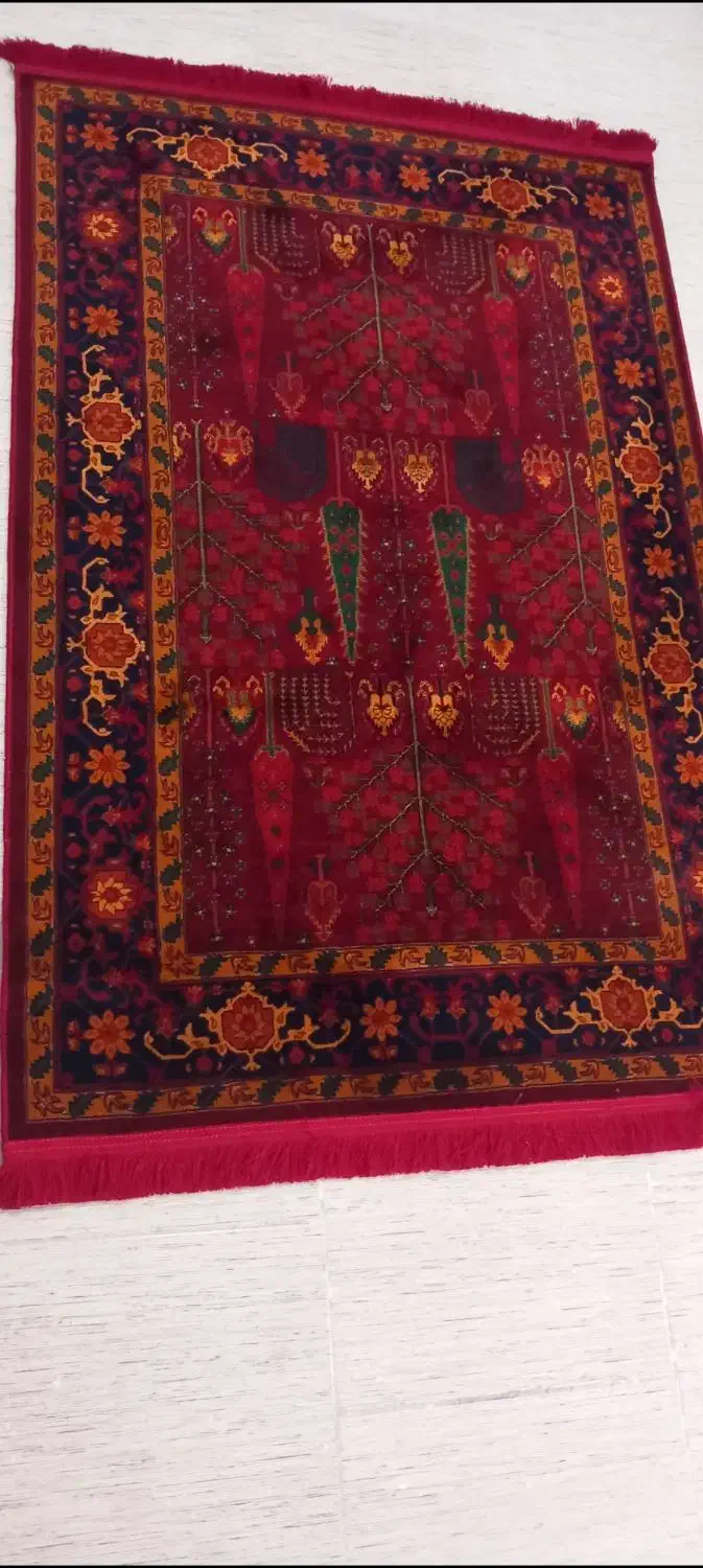 دو عدد فرش ذرع ونیم نو نو وسالم|فرش|ملایر, |دیوار