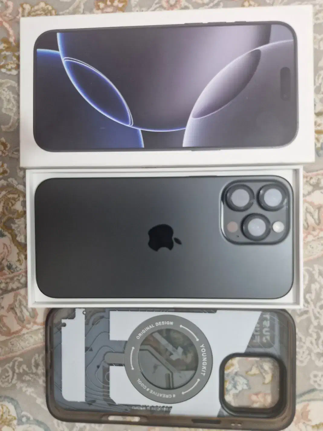 Iphone 16 promax 256 za/a|موبایل|شیراز, شهرک آرین|دیوار