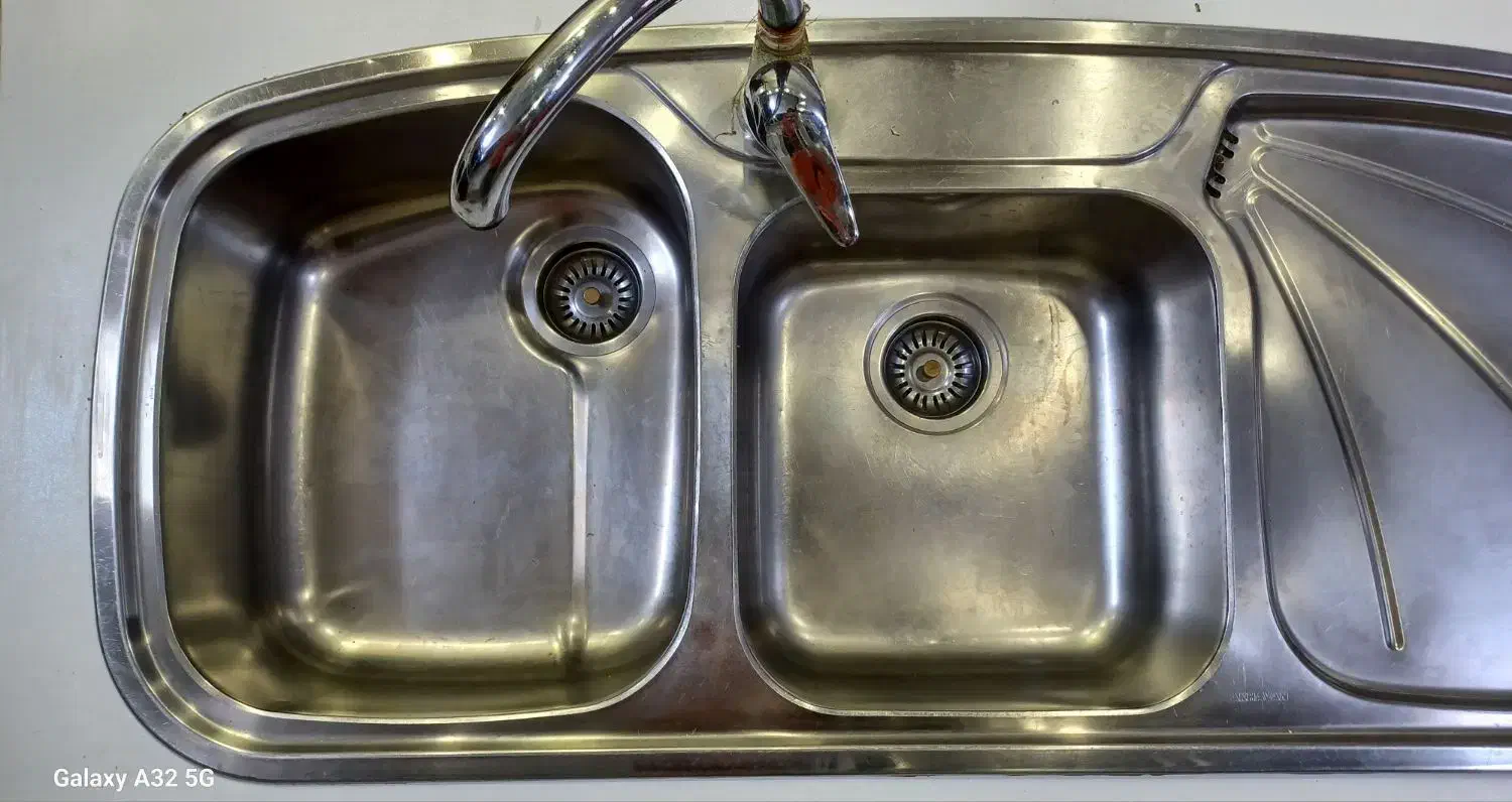 سینک استیل اخوان|مصالح و تجهیزات ساختمان|قم, چهل اختران|دیوار