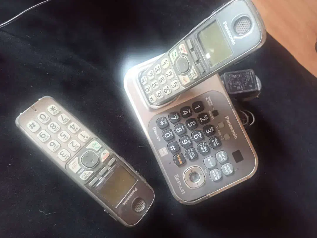 دو مدل گوشی بیسیم پاناسونیک|تلفن رومیزی|گرگان, |دیوار