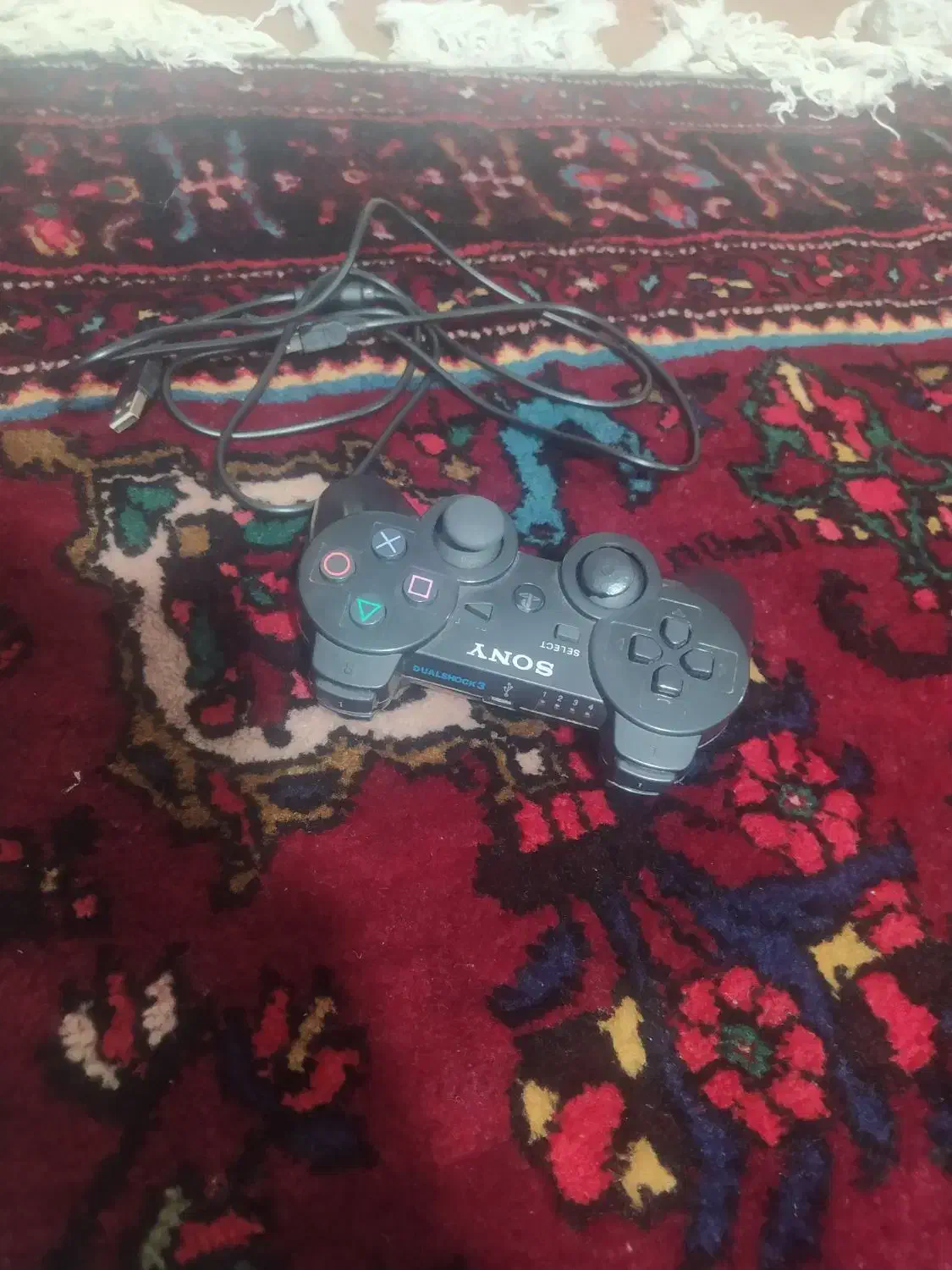 دسته ps3سالم  سالم باکابل دیتا دار|کنسول، بازی ویدئویی و آنلاین|تبریز, |دیوار