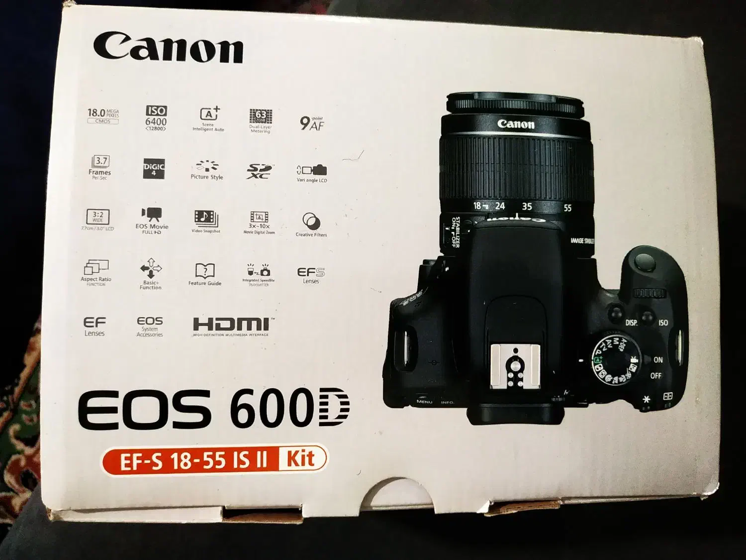 دروبین عکاسی canon D600درحدنو|دوربین عکاسی و فیلمبرداری|بجنورد, |دیوار