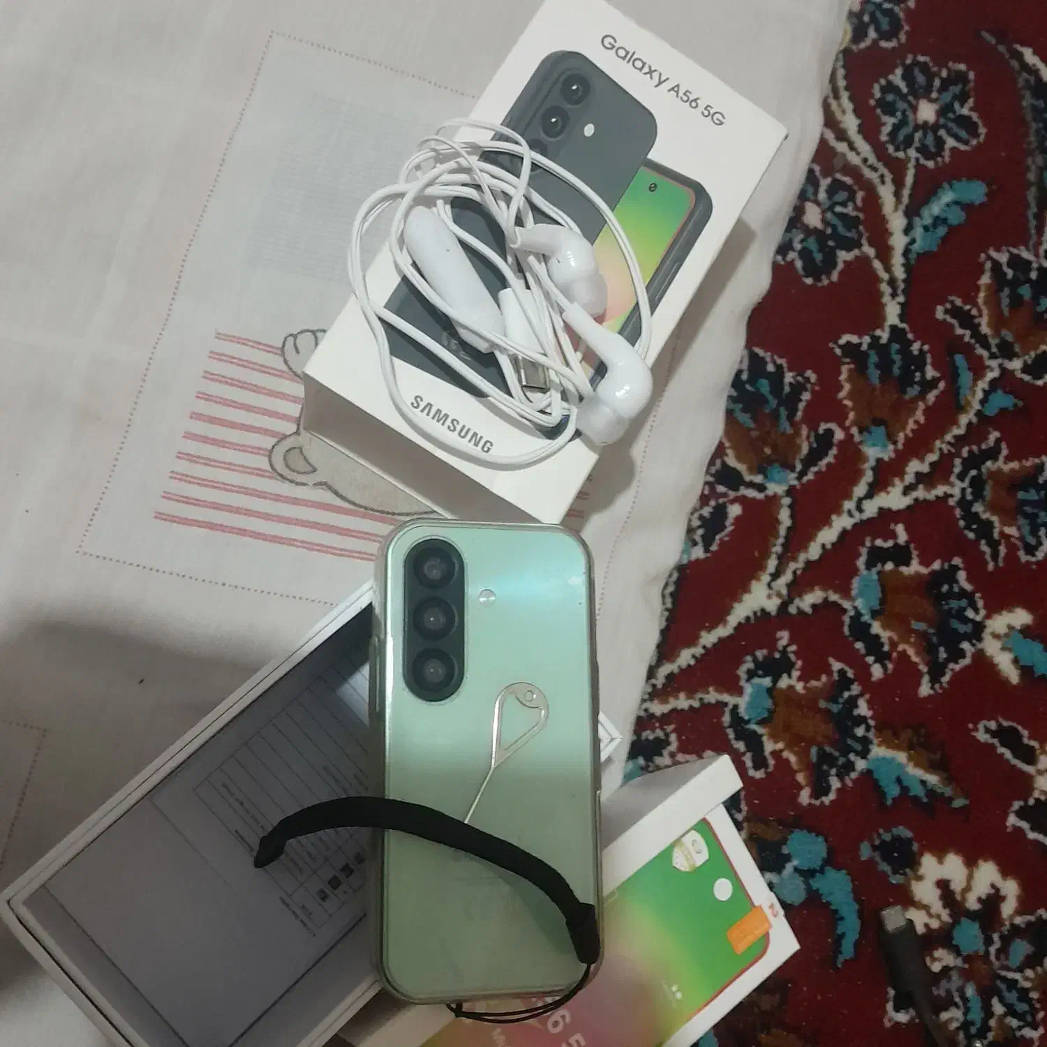 سامسونگ galaxy  مینی a56 با حافظهٔ ۲۵۶ گیگابایت|موبایل|شیراز, قصرالدشت|دیوار
