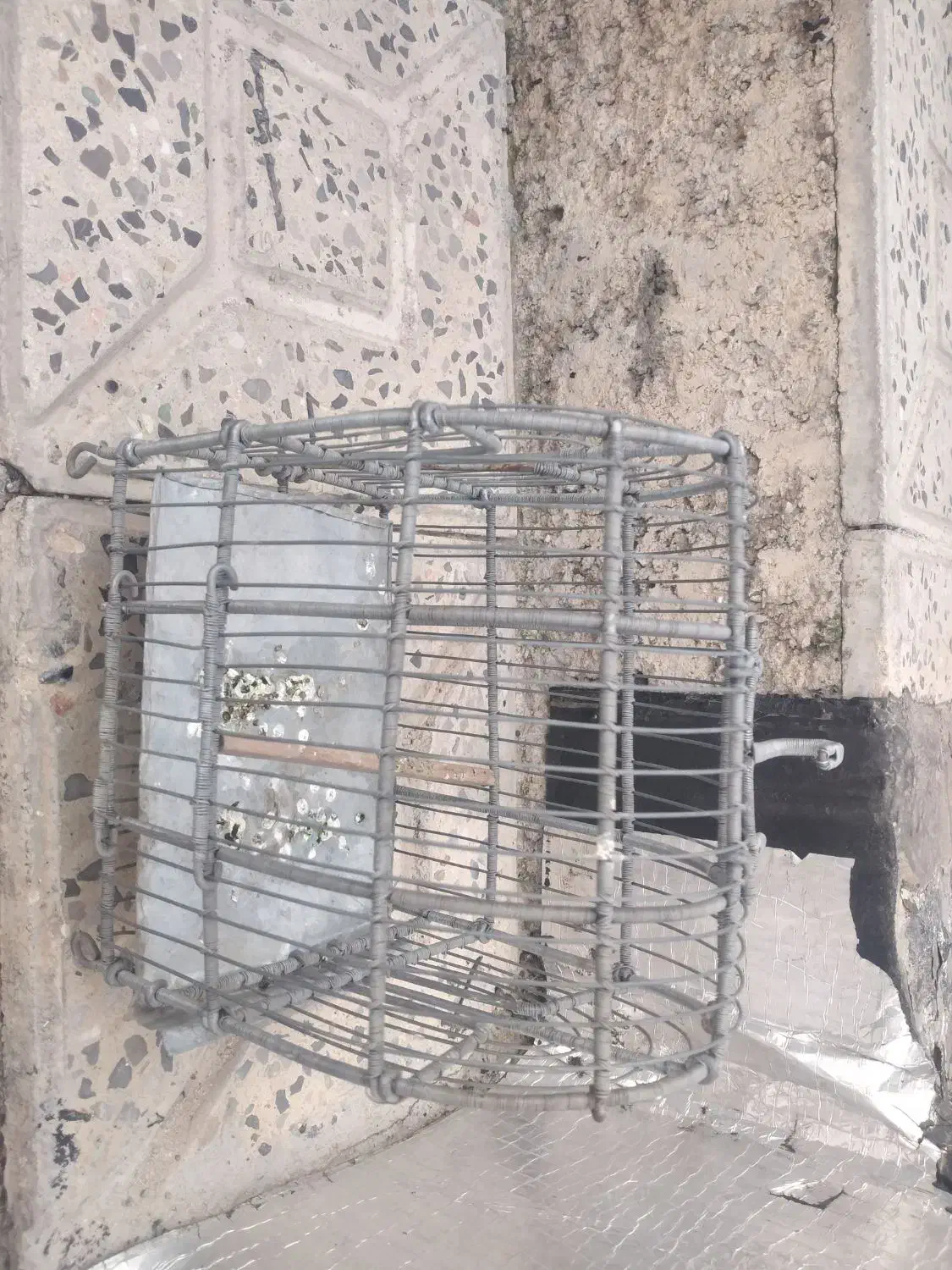 قفس کوچیک|حیوانات|ایلام, |دیوار