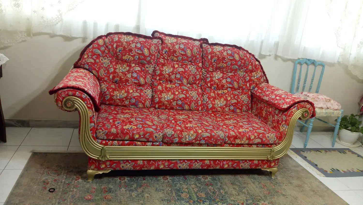 مبلمان کلاسیک هفت نفره|مبلمان خانگی و میز عسلی|تهران, امجدیه (خاقانی)|دیوار