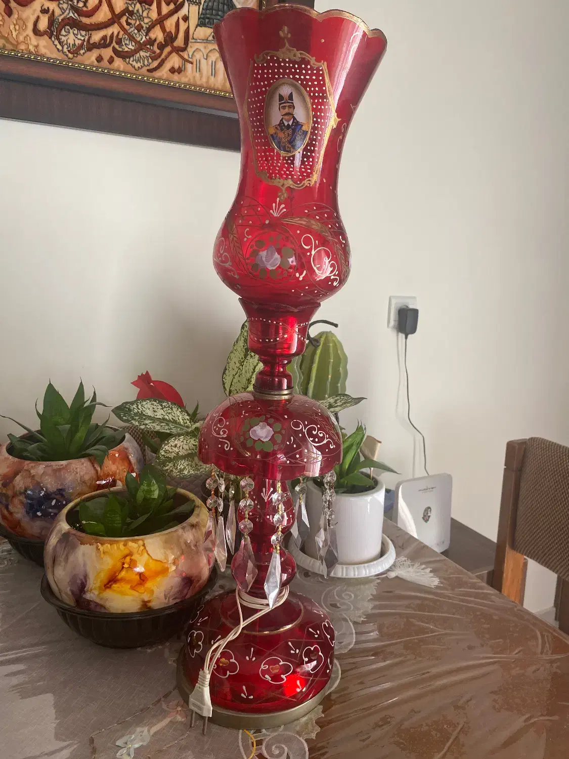 چراغ|چراغ خواب و آباژور|گرگان, |دیوار