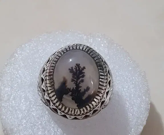 انگشتر شجر کلکسیونی تک درخت با رکاب استاد حسین|جواهرات|تهران, شهرک طالقانی|دیوار