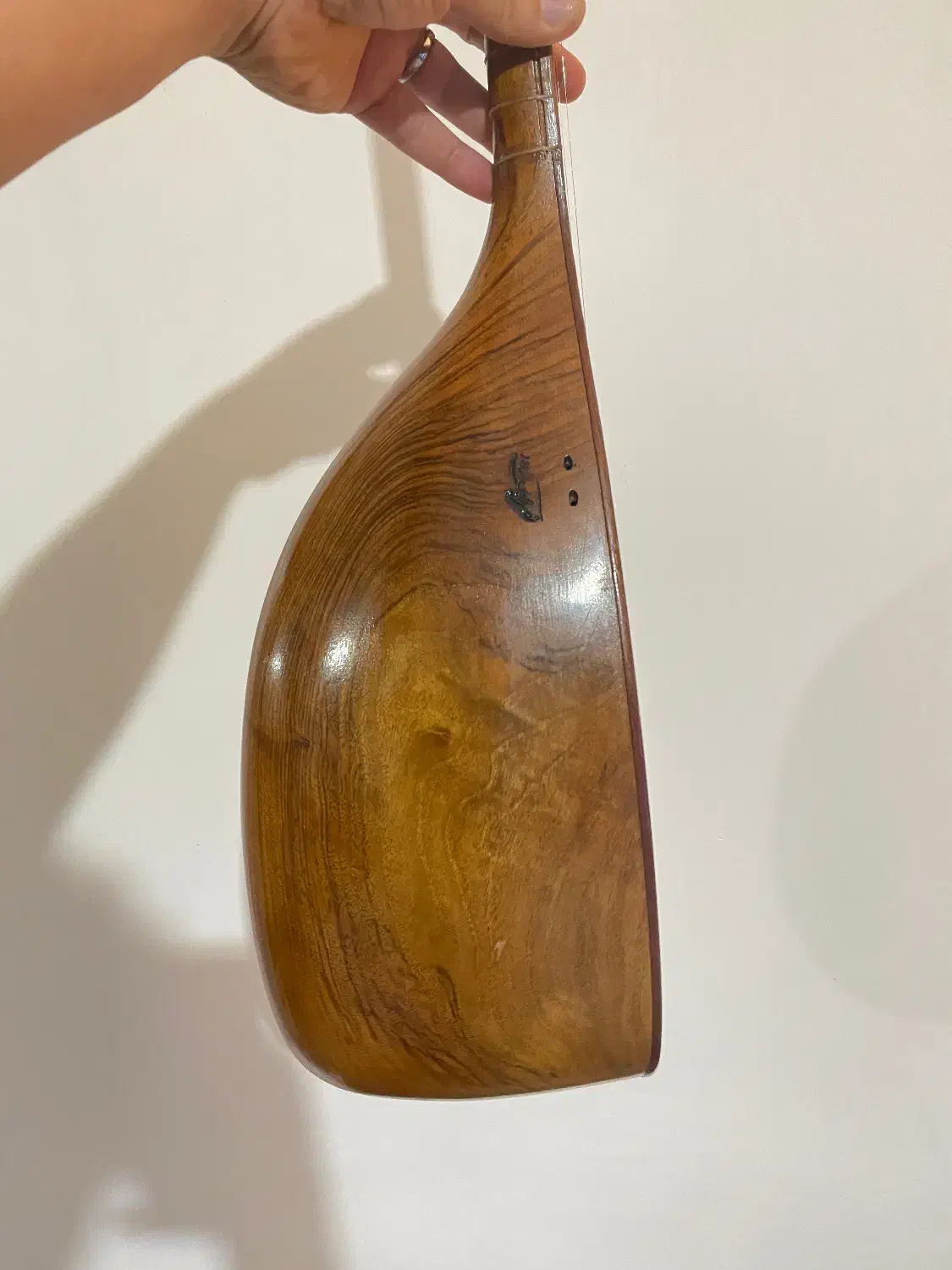 تنبور دو مهر داود نصرابادی|سازهای سنتی|کرمانشاه, |دیوار