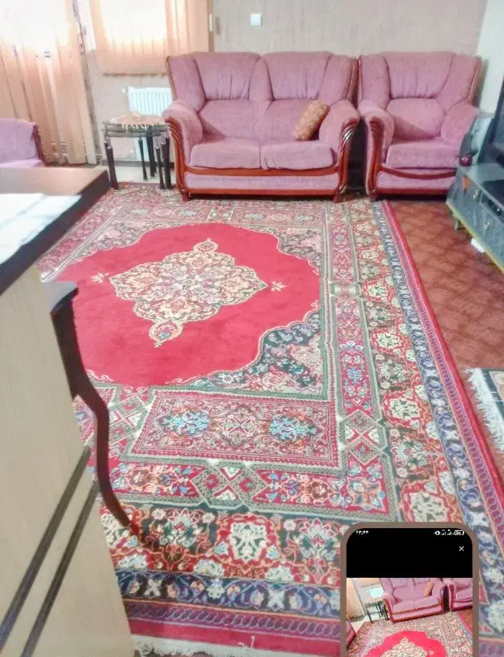 یک جفت فرش 9 متری بفروش میرسد|فرش|صدرا-فارس, فاز ۱|دیوار