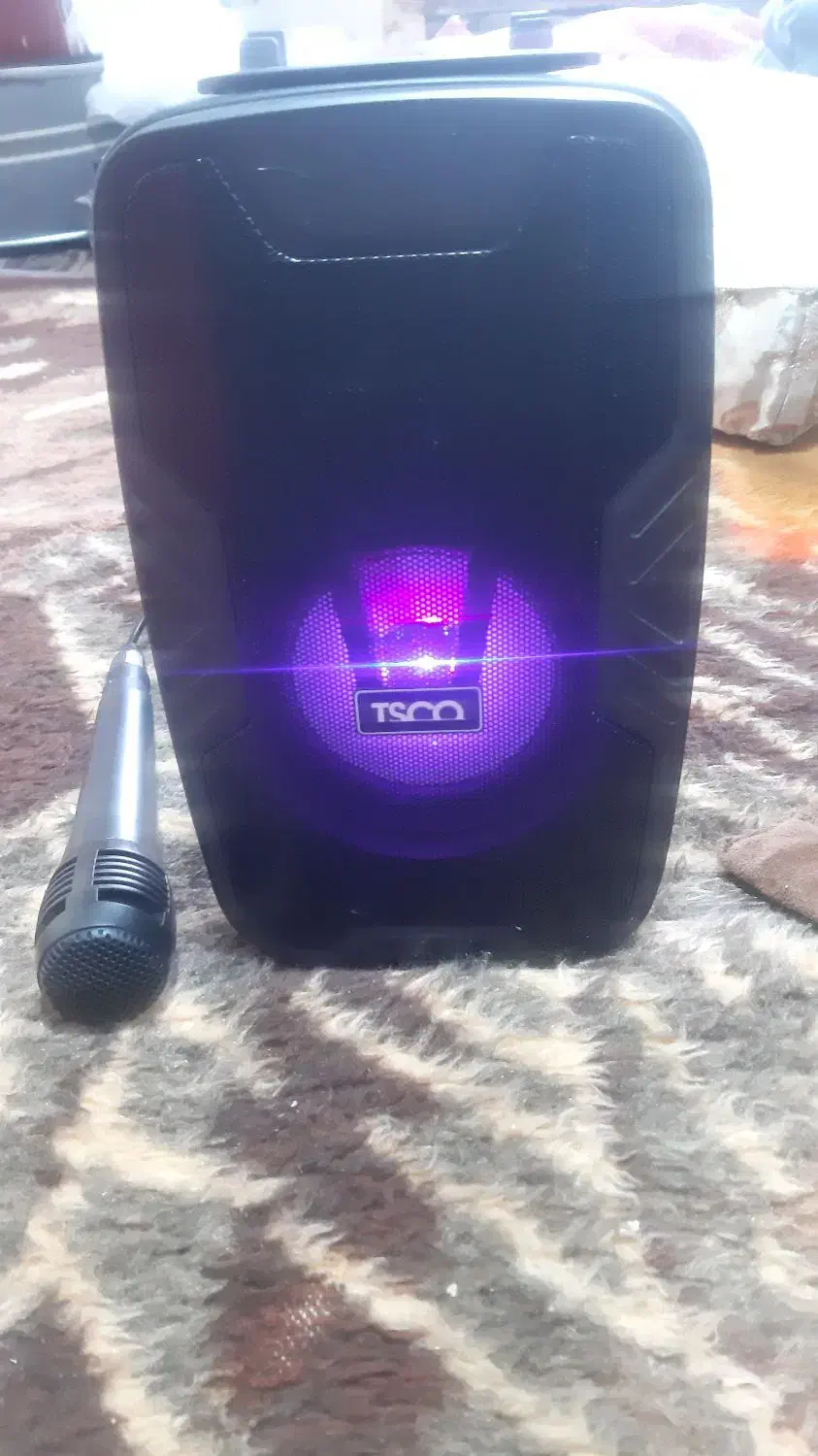 اسپیکر ۵روز خریدم با یه میکروفن نو|سیستم صوتی خانگی|اراک, |دیوار