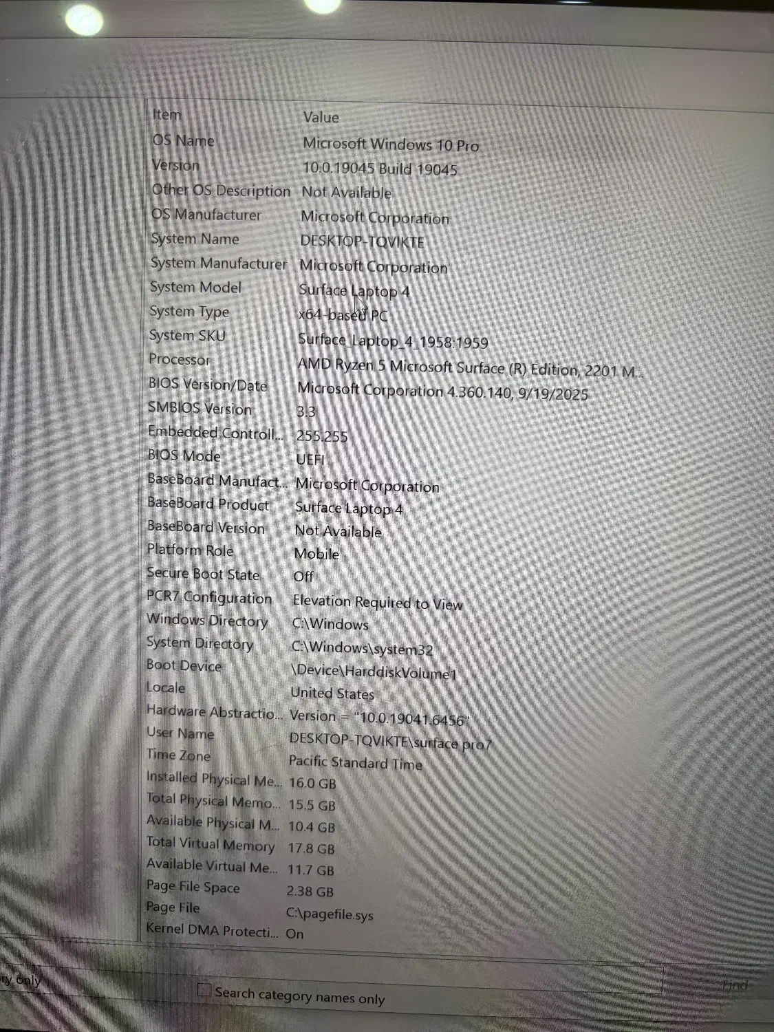 لپتاپ سرفیس4 laptop surface 4|رایانه همراه|تهران, آسمان|دیوار