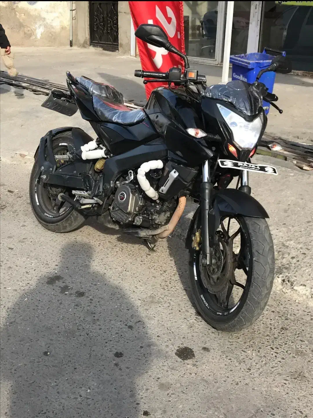 ns200ان س مدل ۹۳ در حد|موتورسیکلت|قدس, شهر‌قدس|دیوار