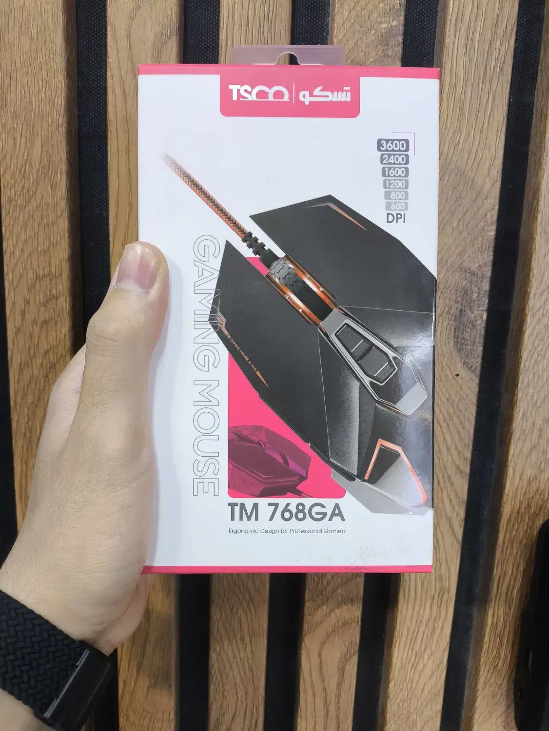 موس گیمینگ اپتیکال تسکو - TM768GA|قطعات و لوازم جانبی رایانه|تهران, فلسطین (میدان انقلاب)|دیوار