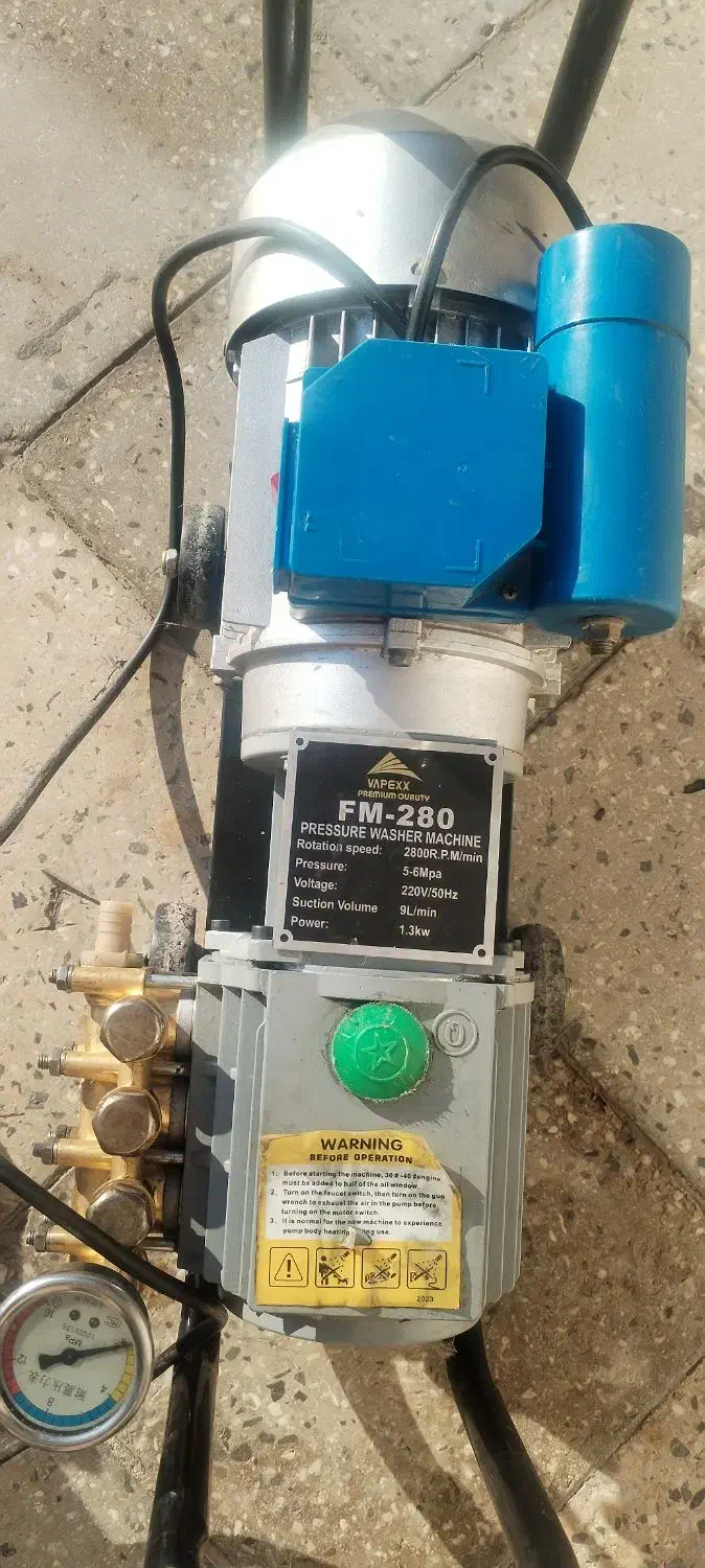 کارواش نیمه صنعتی 280بار|ماشینآلات صنعتی|اهواز, پردیس دو|دیوار