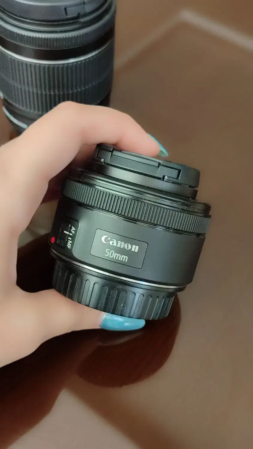 لنز کنون تمیز دو عدد|دوربین عکاسی و فیلم‌برداری|کرج, گلدشت|دیوار