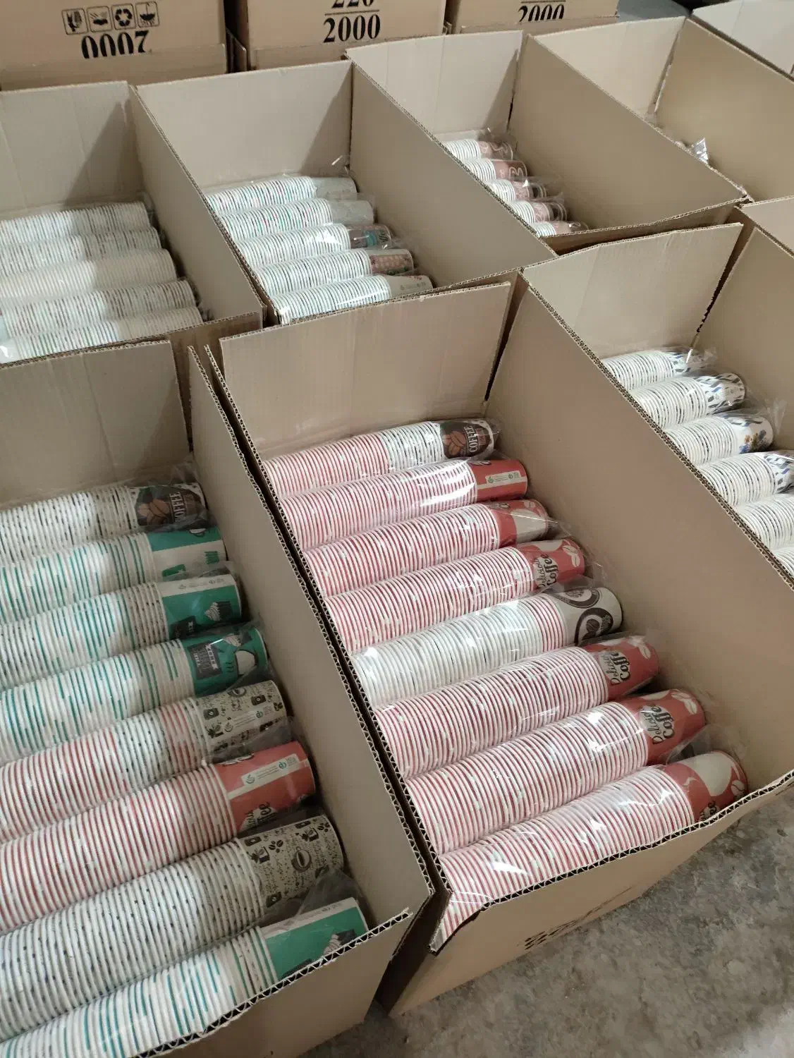 لیوان کاغذی 50عددی سایز 220|ظروف نگهدارنده، پلاستیکی، یک‌بارمصرف|کرج, شهرک بنفشه|دیوار