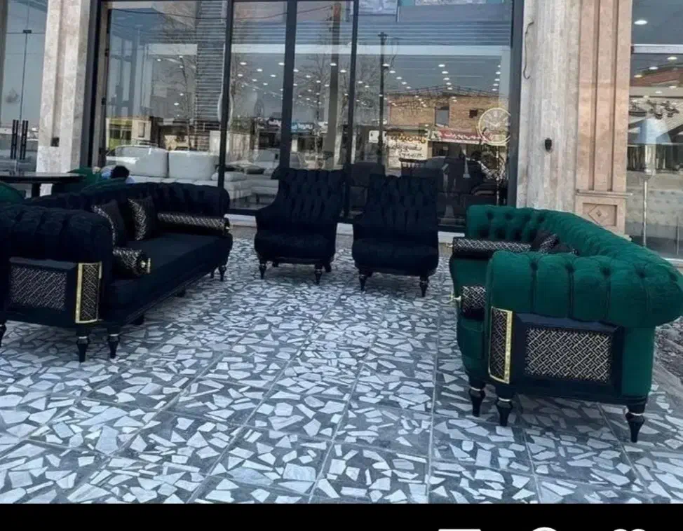 مبل کاوالی با ناهار خوری چهار نفره|مبلمان خانگی و میز عسلی|گرگان, |دیوار